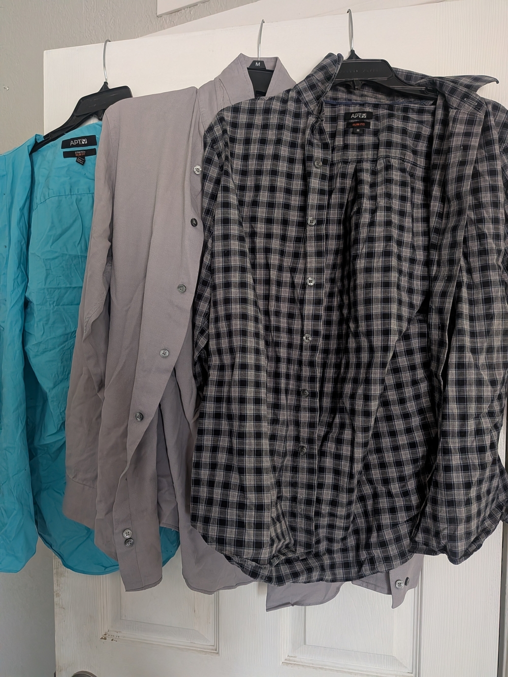 3FOR1 APT.9 Men's Button Up Dress Shirts SLIM FIT